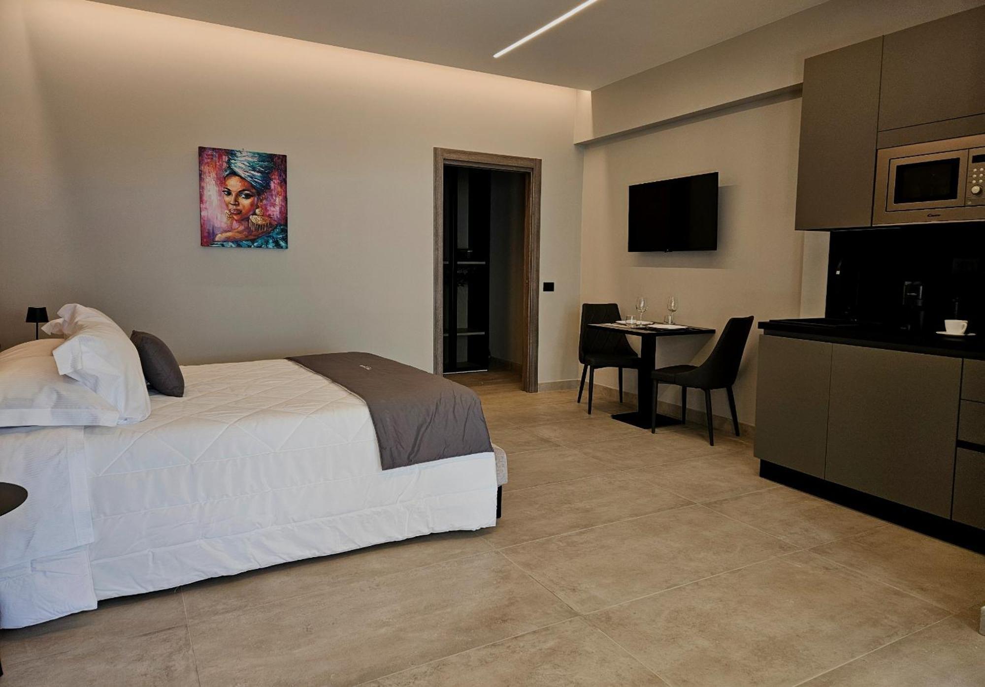 Emerald Hotel Residence Cefalù Rum bild